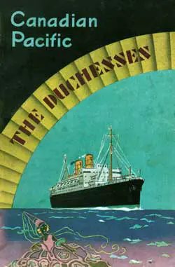 1931-09-04 Passenger Manifest for the SS Duchess of Bedford