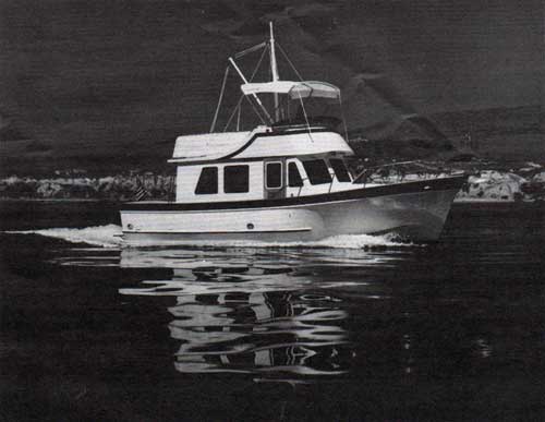 GGA Image ID # 23b5961223 Passagemaker 34 designed by Arthur DeFever and built by Jensen Marine in America!