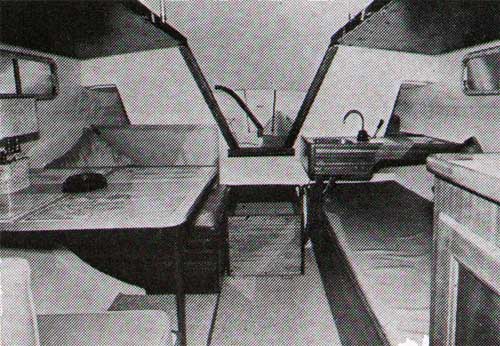 GGA Image ID # 2397e54c9d CAL 25 Main Cabin looking towards forecastle.