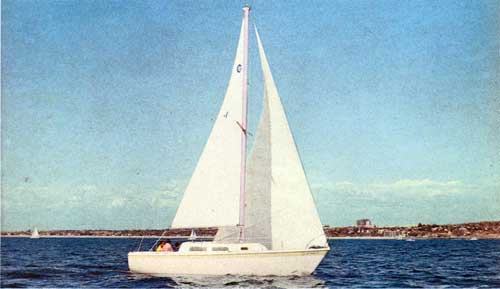 GGA Image ID # 238c90b141 Jensen Marine offers a smooth sailing Ocean Racer / Cruising sailboat in the new CAL 29 Yacht.