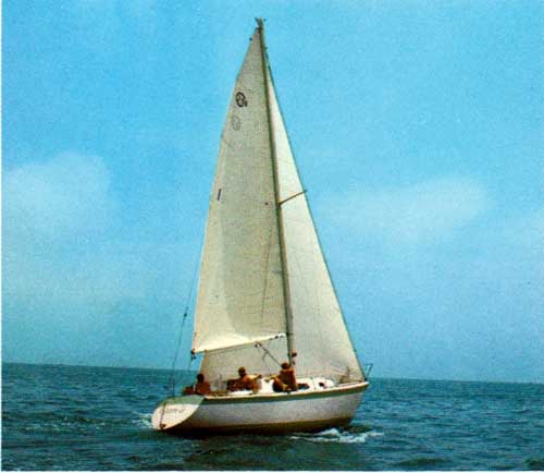 GGA Image ID # 238caa8103 CAL 2-30 Yacht looks and performs great cruising or racing.