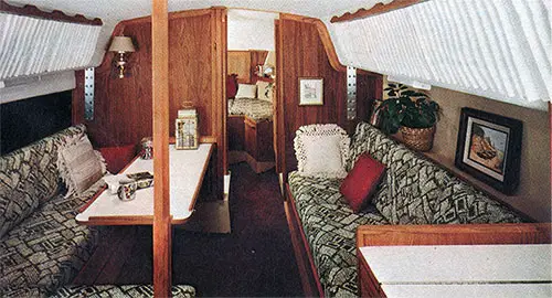 GGA Image ID # 239f7af439 Interior View of the Cal 34-III.