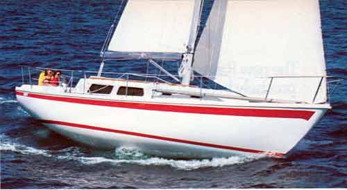 GGA Image ID # 239e33fdee The 1978 CAL 34-III Shown Sailing on the Open Sea.