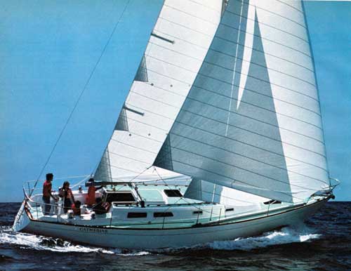GGA Image ID # 23a561da61 The Cal 39 Is Built for Speed Is on a Family Cruise.