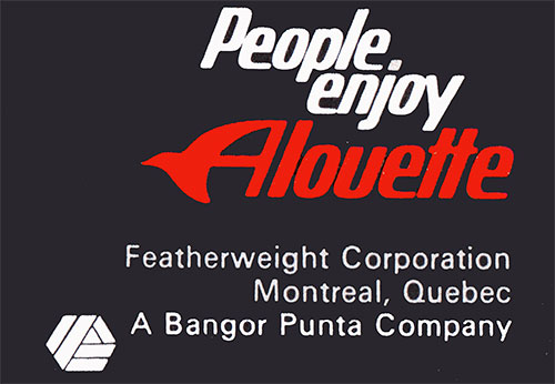 GGA Image ID # 238989279d Alouette Snowmobiles Logo