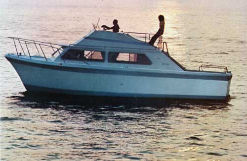 The Luhrs Super 320 Yacht Shown in Calm Waters.