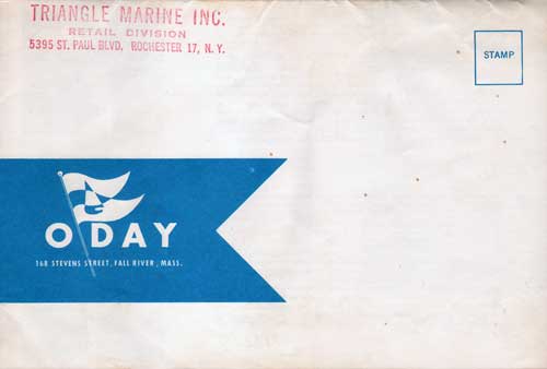 O'Day 1966 Sailboat Fleet Catalog