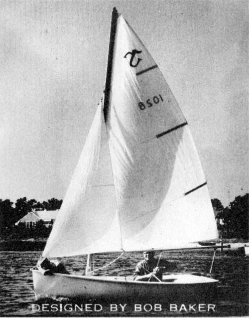 O'Day Sprite Designed by Bob Baker.