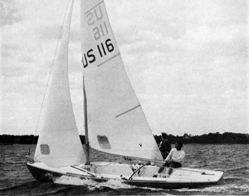 It's smooth sailing with an O'Day International Tempest Sailboat.