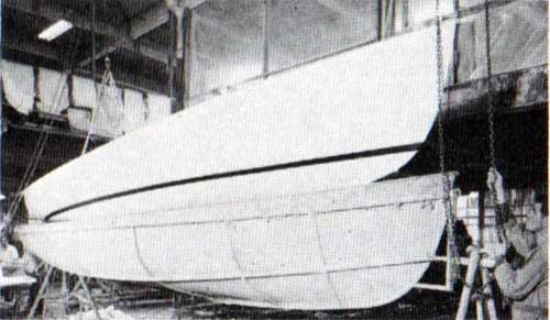 The Hull Is One Strong Piece When Dry.