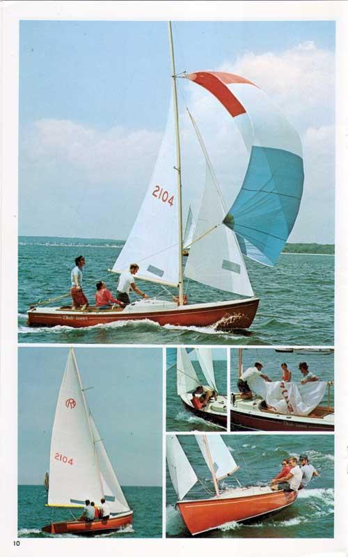 GGA Image ID # 23f5d9f290 O'Day Rhodes 19 for 1973. O'Day 1973 Gold Medal Fleet Catalog. Part 1 of 2.