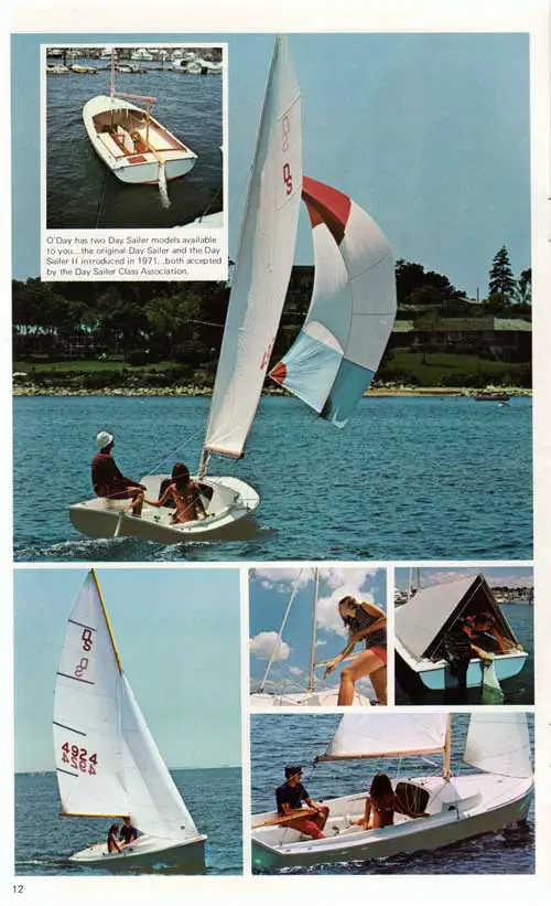 The O'Day Day Sailer II. O'Day 1973 Gold Medal Fleet Catalog. Part 1 of 2.