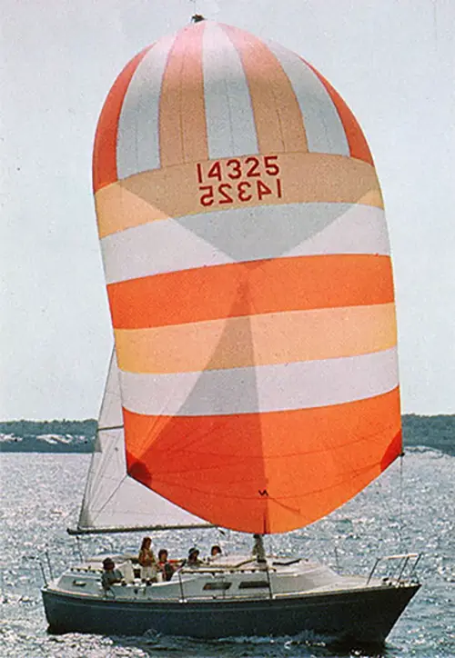 GGA Image ID # 2403db1429 A Family Cruise on an O'Day 32 Yacht. 1977 Brochure and Specifications.