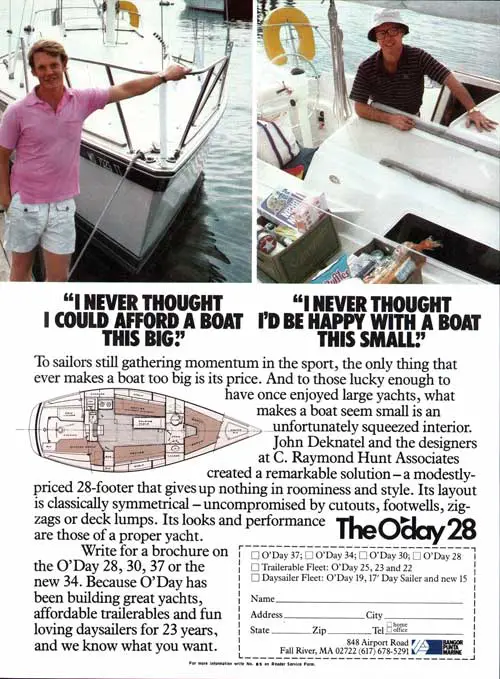 GGA Image ID # 23fe9f13a7 The O'Day 28 Yacht - Affordable, Yet Big Enough.