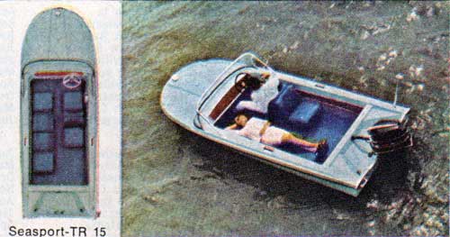 Room to Relax in the STARCRAFT Seaport TR-15 Boat.