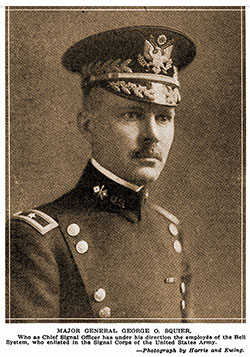 Maj. Gen. George O. Squier, Chief Signal Officer (1918)