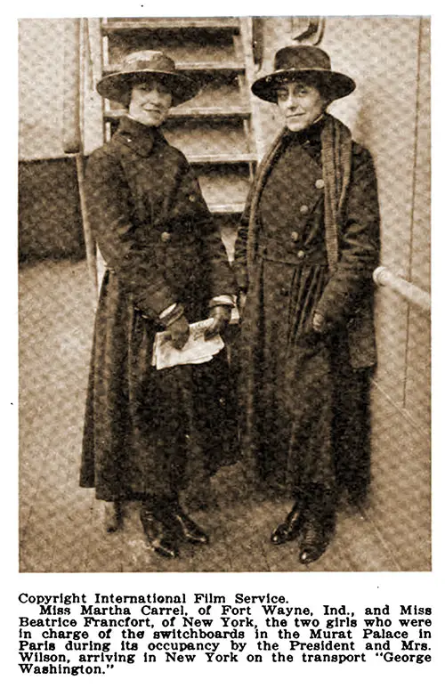 GGA Image ID # 19a6d460b8 Miss Martha Cairel, of Fort Wayne, Ind., and Miss Beatrice Francfort, of New York
