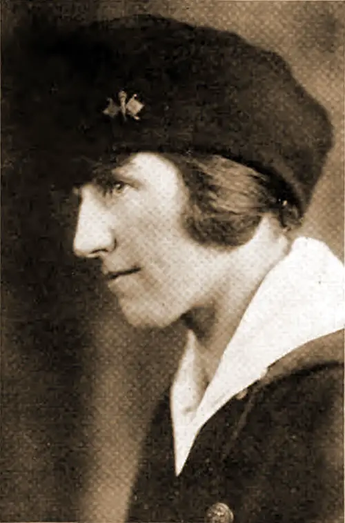 GGA Image ID # 192523821c Celia Grimeke, a US Army Signal Corps Telephone Operator During the Great War.