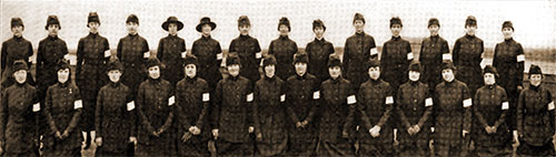 GGA Image ID # 19225056a1. Click to View a Larger Image. Third Unit of Telephone Operators to Go to France