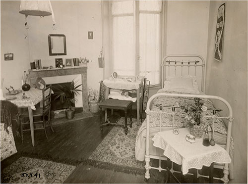 GGA Image ID # 199af835a8 Bedroom in Women's Telephone Operators' Home, Signal Corps, Chaumont, Haute Marne, France.