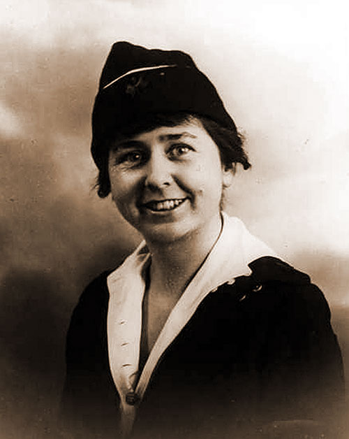 GGA Image ID # 199da8eedf Grace D. Banker, Chief Operator, US Army Signal Corps, March 1918.