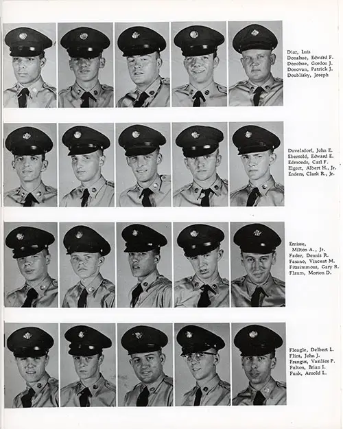 Company L 1960 Fort Dix Basic Training Recruit Photos, , Part 3 (Luis Diaz-Arnold L. Funk).