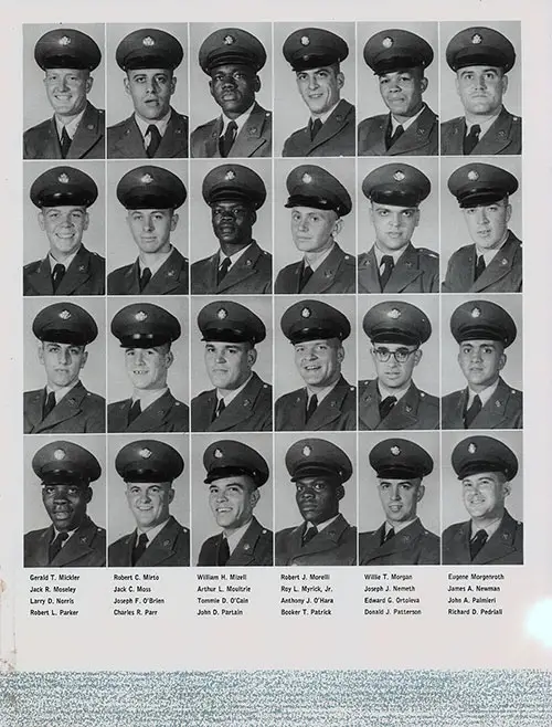Company A 1963 Fort Jackson Basic Training Recruit Photos, Part 7 (Gerald T. Mickler-Richard D. Pedriali).