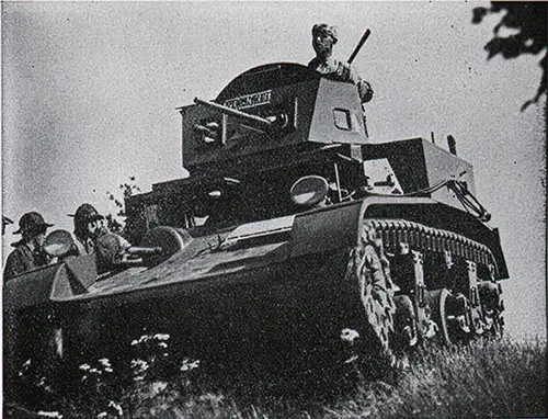 Early Armored Vehicle of U.s. Army Cavalry—Transitioning to Mechanized Warfare. (Soldier’s Life, 7 April 1939)