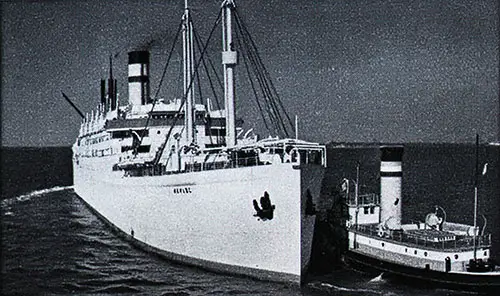 Aloha! Soldiers aboard Army Transport off for Service in the Tropics. (Soldier’s Life, 7 April 1939)