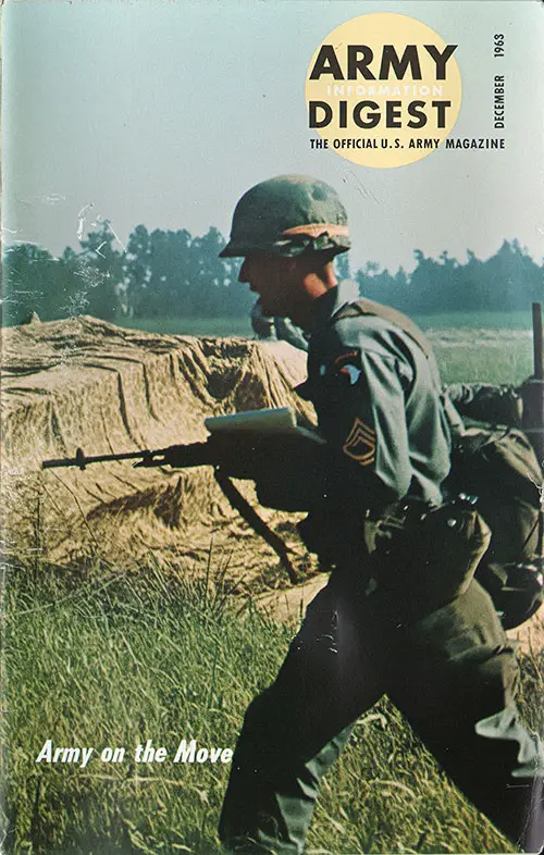 Front Cover, Army Digest: The Official United States Army Magazine. Swift Strike, Big Lift, Sky Soldier—the exercises come thick and fast as the Army moves en many fronts tflexibles capabilities for flexible response by multi-mobile means.