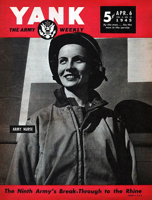 Front Cover - YANK Magazine, World War II, 6 April 1945