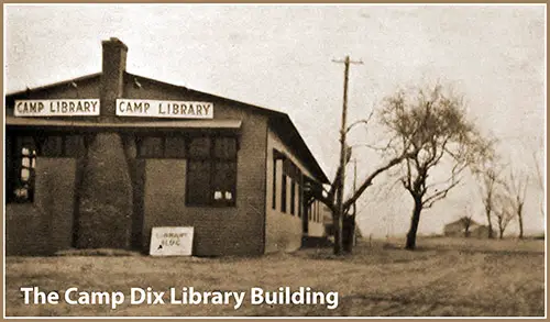 GGA Image ID # 1ce9365f7f The Camp Dix Library Building.