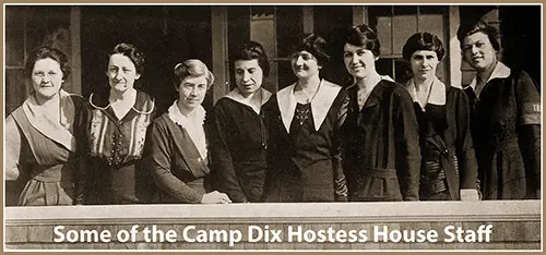 GGA Image ID # 1ce8ea07d8 Some of the Camp Dix Hostess House Staff.