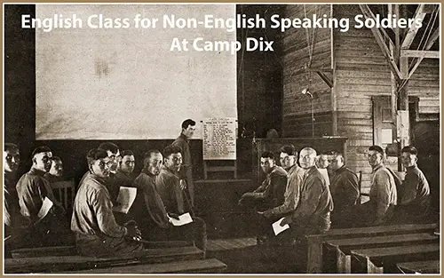 GGA Image ID # 1ced956f55 Teaching English to Non-English Speaking Soldiers.