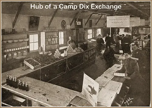 GGA Image ID # 1cec26e327 Hub of a Camp Dix Post Exchange.