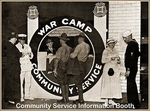 GGA Image ID # 1cf15a5e1c War Camp Community Service Information Booth.