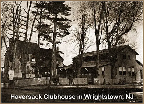 GGA Image ID # 1cf1d7a84a The Exterior of the Haversack Clubhouse in Wrightstown, NJ.