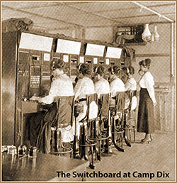 GGA Image ID # 1ce516d2bf The Switchboard at Camp Dix.