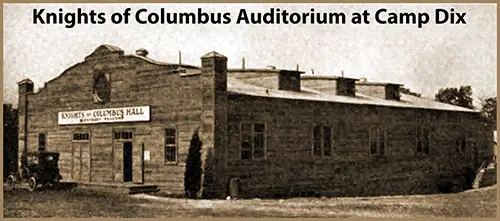 GGA Image ID # 1ce6fe3029 The Knights of Columbus Auditorium at Camp Dix.
