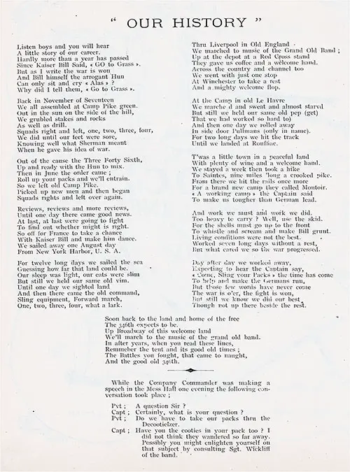 GGA Image ID # 13470c9df1 Our History, Headquarters Company, 346th Infantry.