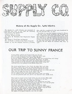 GGA Image ID # 13465e641b 346th Infantry Supply Company History and Trip to France.