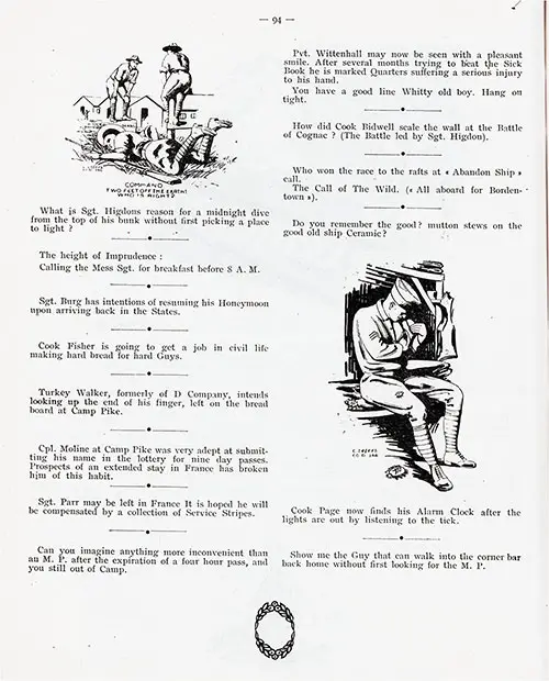 GGA Image ID # 1342fb8161 More Censored Remarks, Company "D," 346th Infantry, 87th Division, AEF.