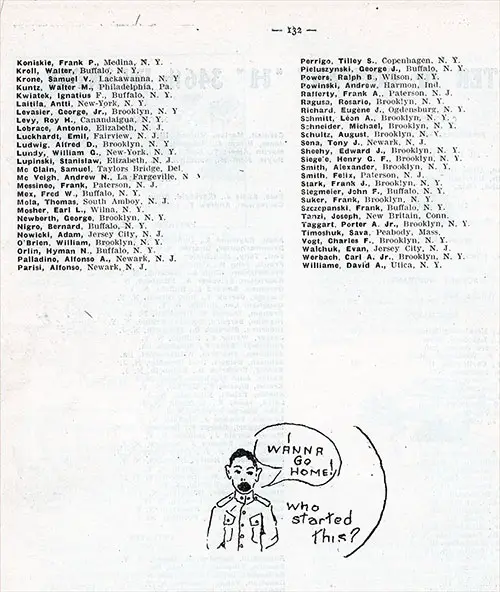 GGA Image ID # 1e718410f3 Roster of Officers and Enlisted Men of Company H, 346th Infantry, AEF. Part 2 of 2.