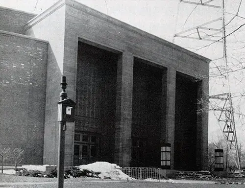Ross Auditorium at Great Lakes NTC, 1951.