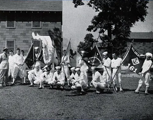 Great Lakes Company 161 Waiting for the Word to Fall In, 1951.