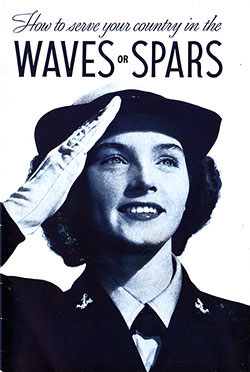 Front Cover, How To Serve Your Country In The WAVES or SPARS, 9 January 1943.