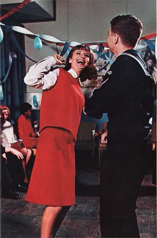 WAVE Dances with a Sailor.