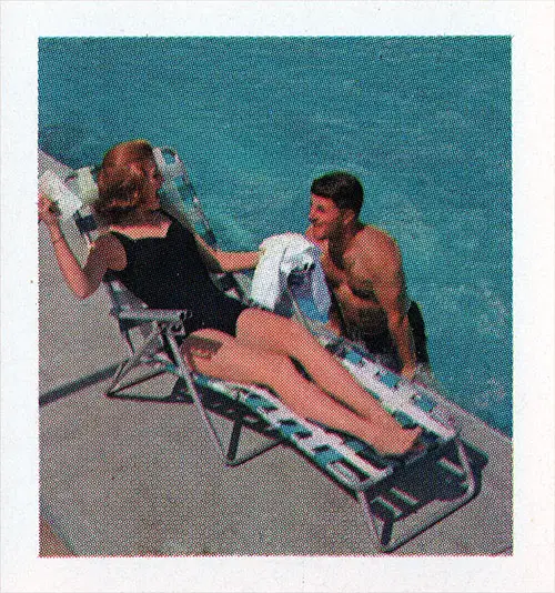 WAVE Relaxing at Poolside.