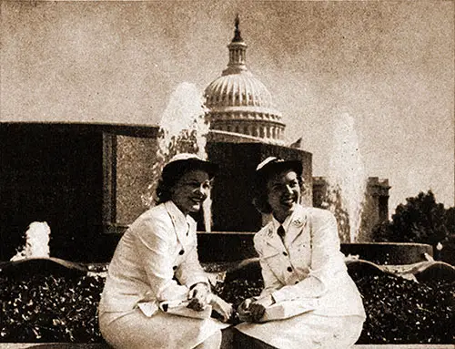 Wave Duty Station - Washington, D. C. — the Heart of America’s War Effort. Here Are the Decisions; From Here, the Orders That Send Our Fleets Into Action in Every Part of the World.
