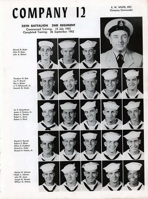 GGA Image ID # 16ee852e7d Company 52-012 Bainbridge NTC Recruits, Page 1.